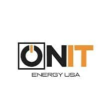 Black and orange text reading "ONIT Energy USA"