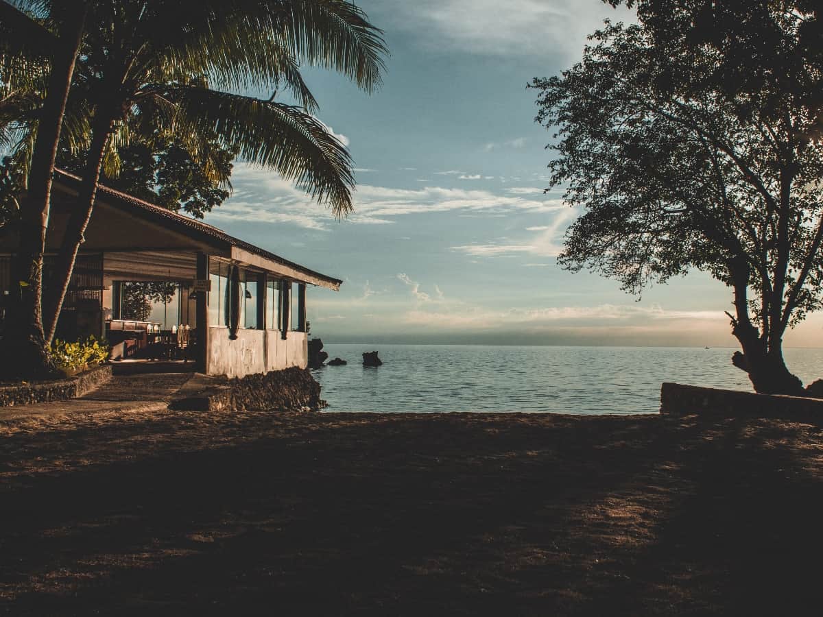 a rental home on the beach