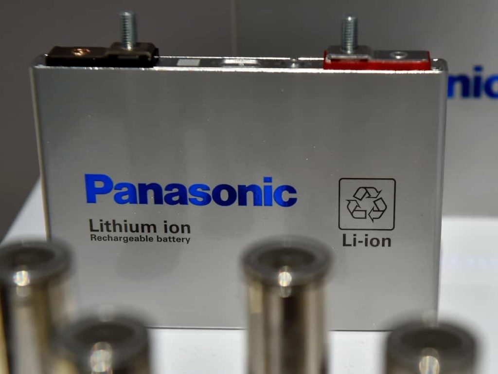 a lithium solar battery used to power panels