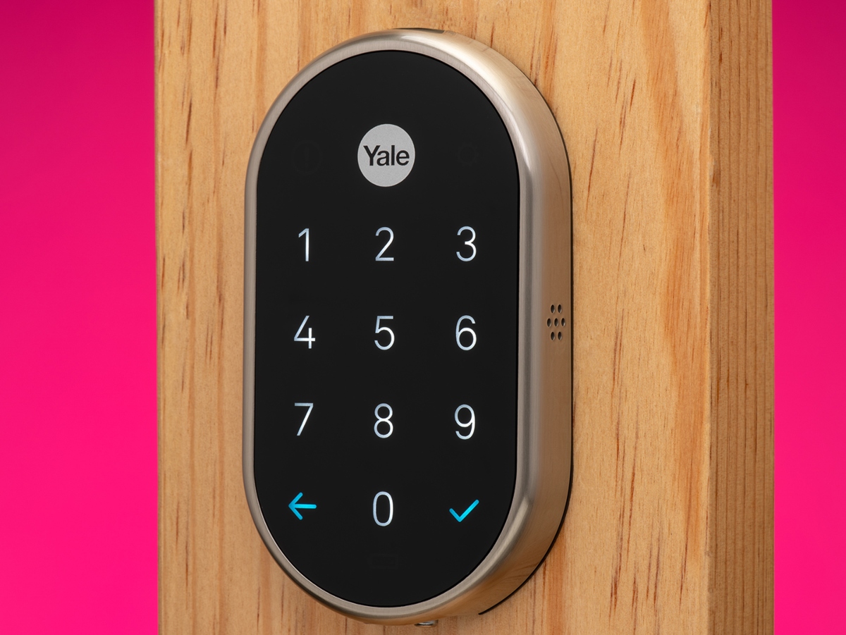 a yale smart lock used for a smart home