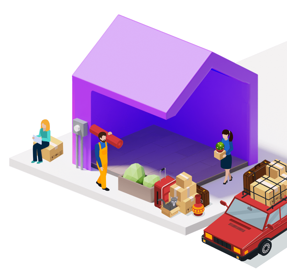 moving into house