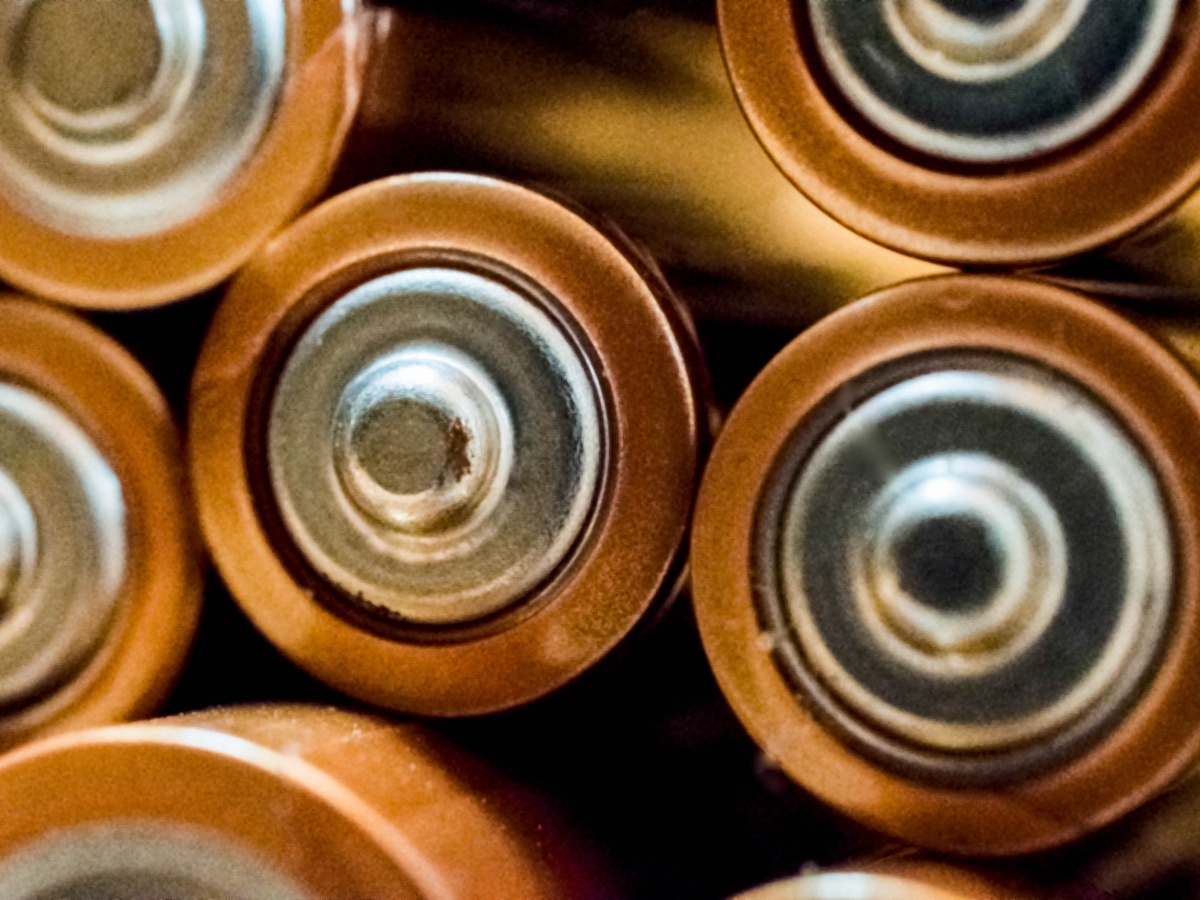 a group of batteries 