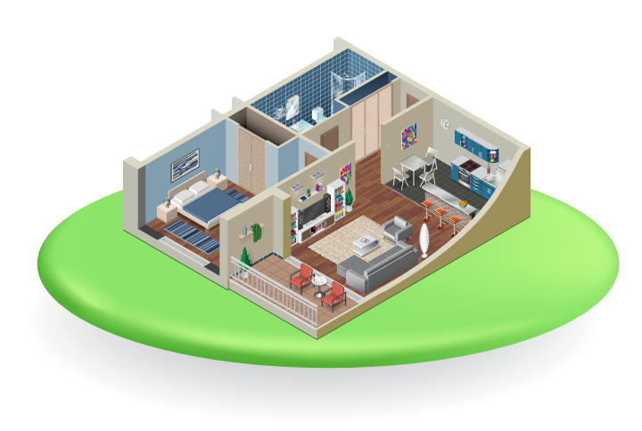 apartment diagram