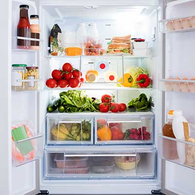refrigerator interior